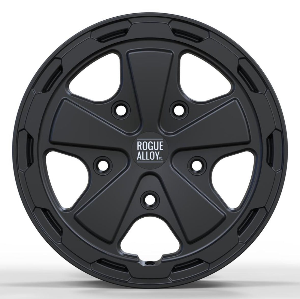 Rogue Ritual 16 inch Satin Black 5x118