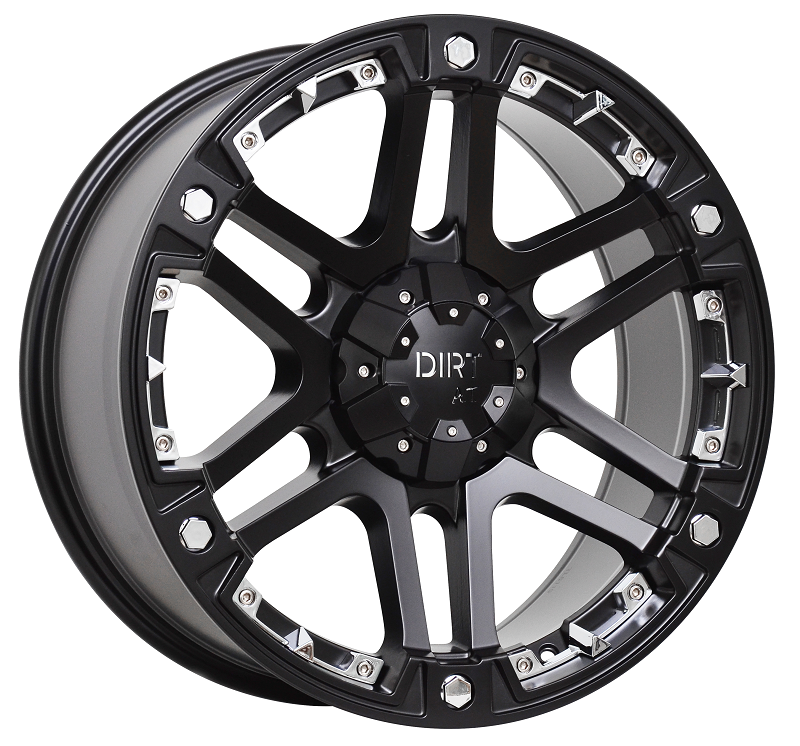 Dirt-AT D01 20 inch Flatblack 9J ET20 6x120