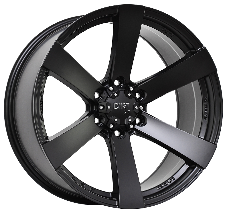 Dirt-AT D91 18 inch Flatblack 9J ET20 6x139.7