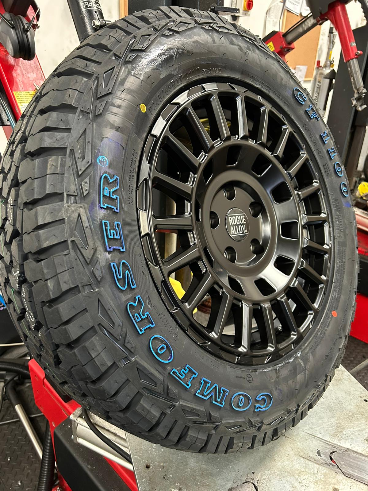 Rogue LCX 16 inch Shadow Silver 5x160