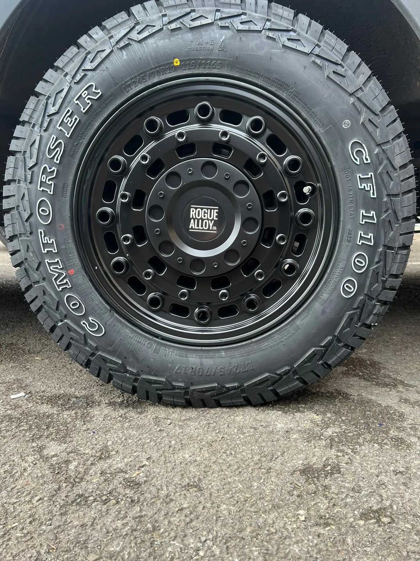 Rogue CC1 16 inch Satin Black 5x130
