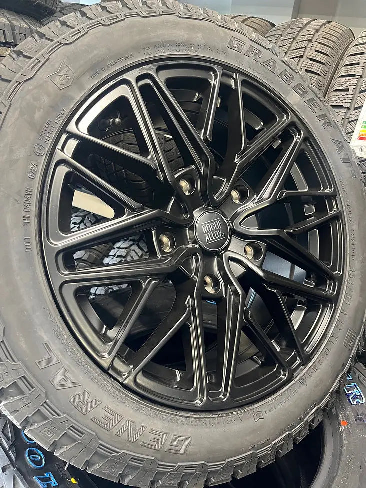 Rogue FH1 18 inch Satin Black 5x160