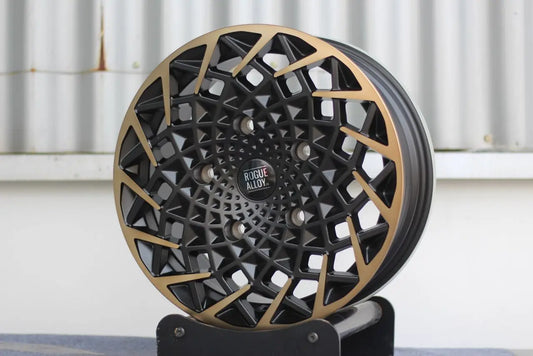 Rogue Revolution 16 inch Satin Black Bronze Lip 5x118