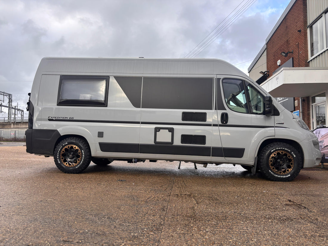 Ducato-camper op Loodys-velgen