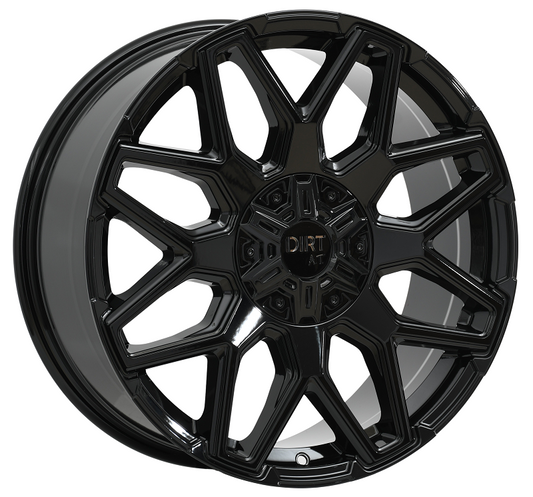 Dirt-AT D212 17 inch Glossblack 8J ET48 6x120