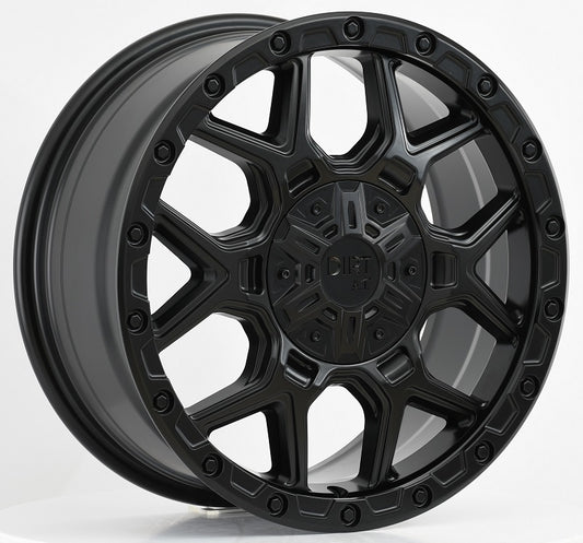 Dirt-AT D213 18 inch Flatblack 8J ET48 5x118