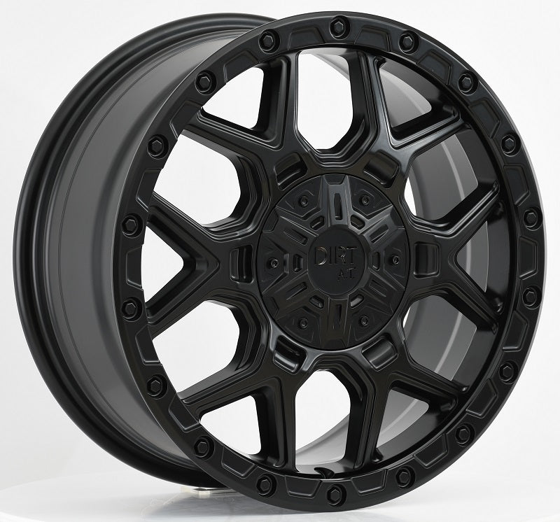 Dirt-AT D213 18 inch Flatblack 8J ET48 5x130
