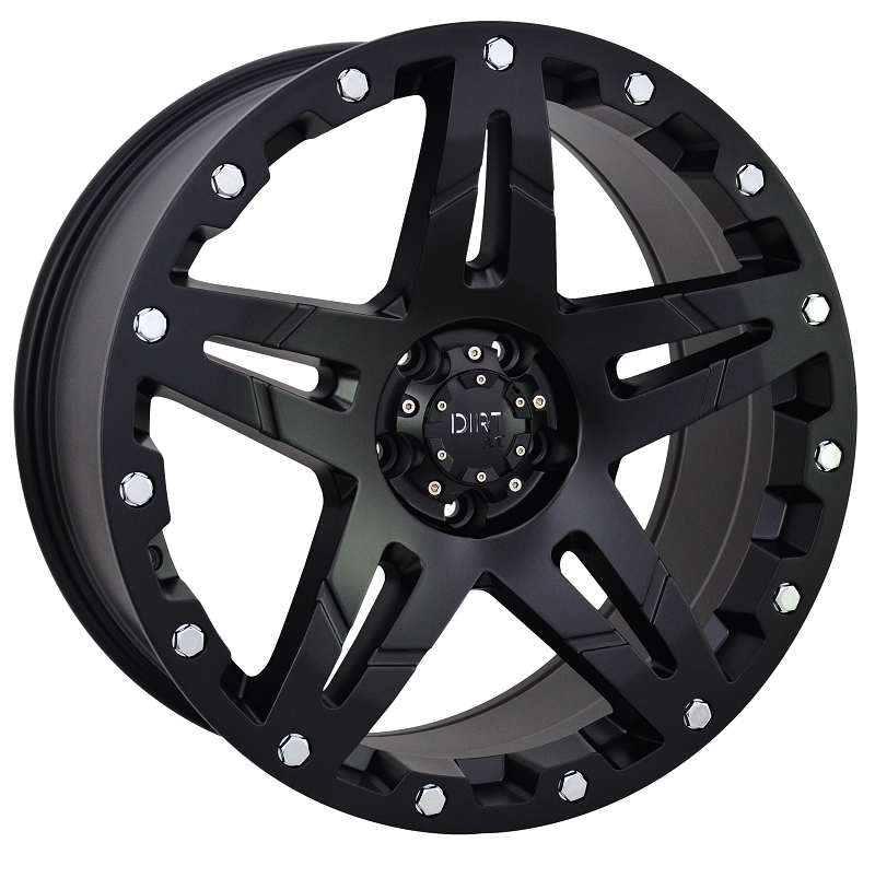 Dirt-AT D66 18 inch Flatblack 9J ET35 5x127