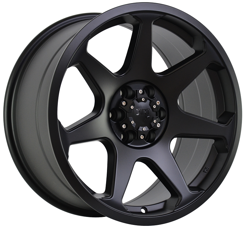 Dirt-AT D42 17 inch Flatblack 9J ET25 6x114.3