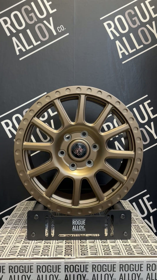 Rogue George 16 inch Satin Black 5x160