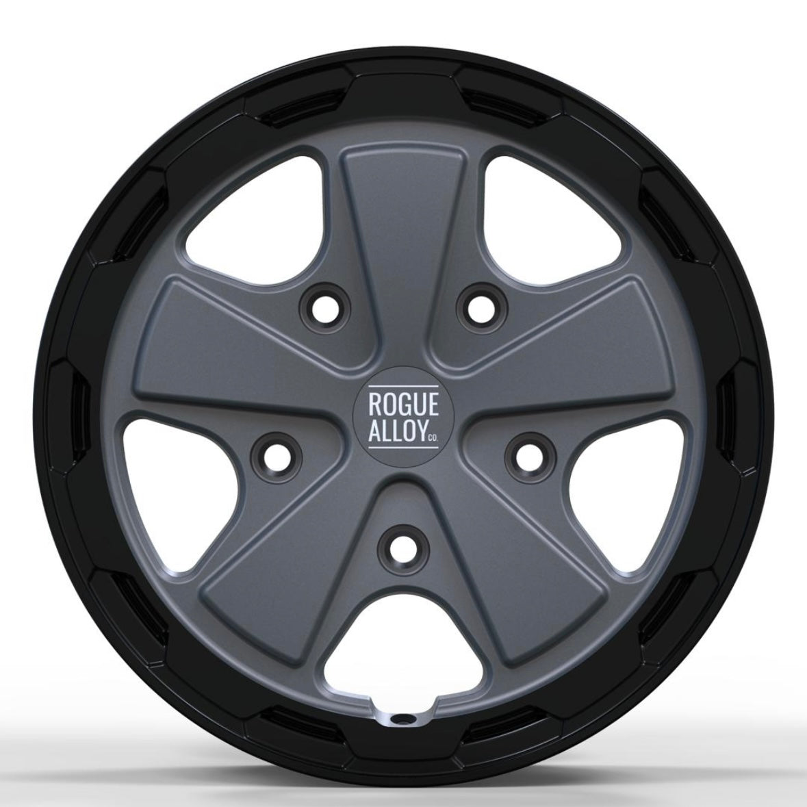 Rogue Ritual 17 inch Satijngrijs 5x120