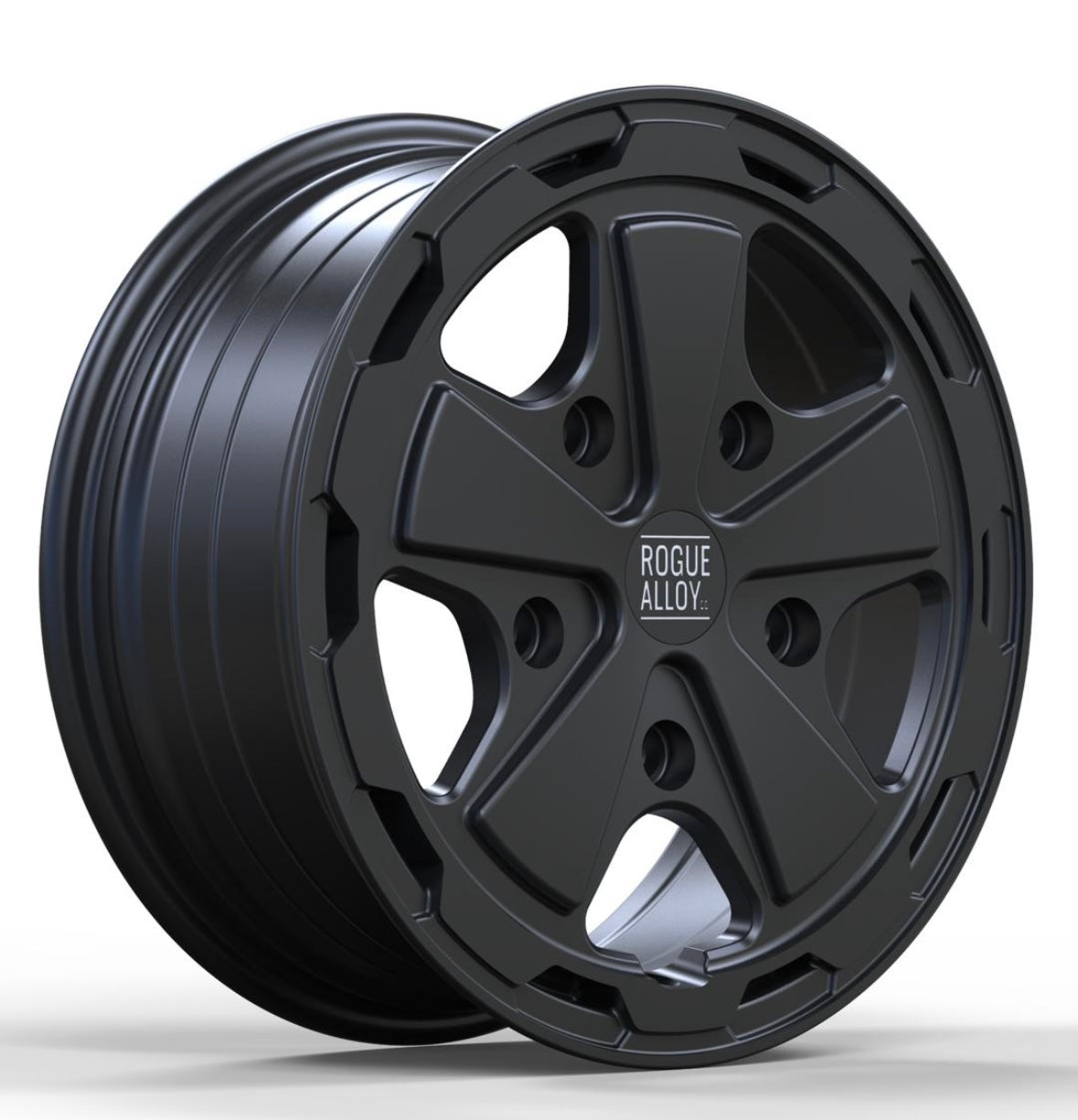 Rogue Ritual 16 inch Satin Black 5x160