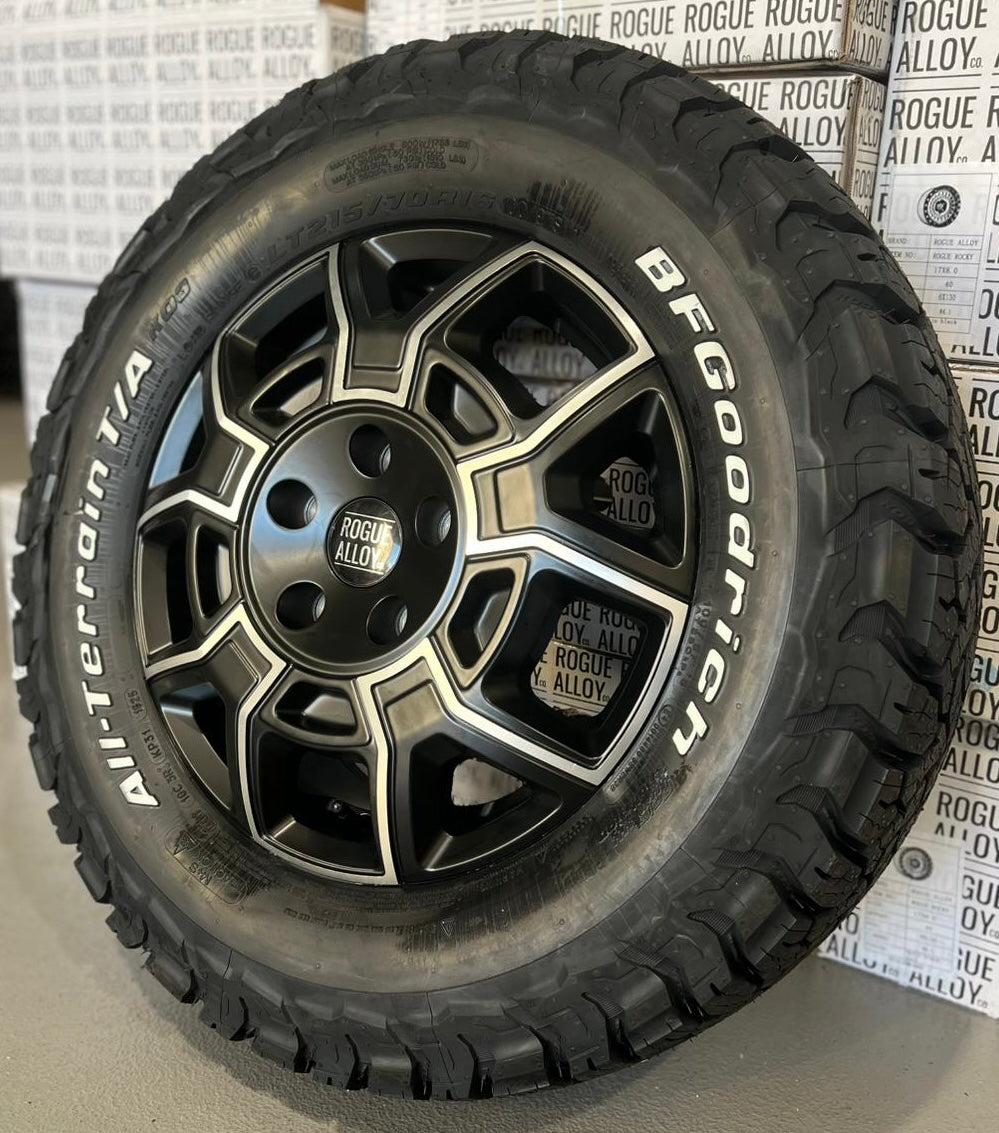 Rogue RV 15 inch Satin Black 5x118 — wheel for Velgen 5x118 - Rogue Velgen | Loodys