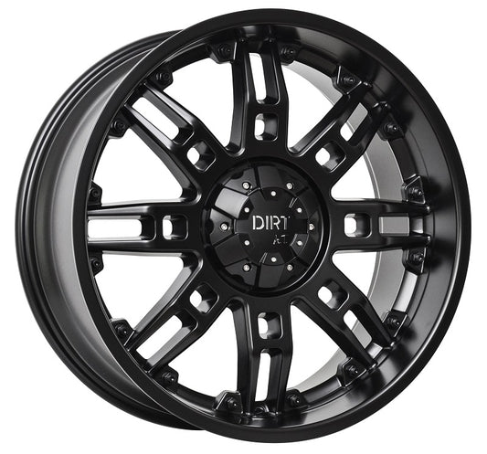 Dirt-AT D07 20 inch Flatblack 9J ET18 6x114.3