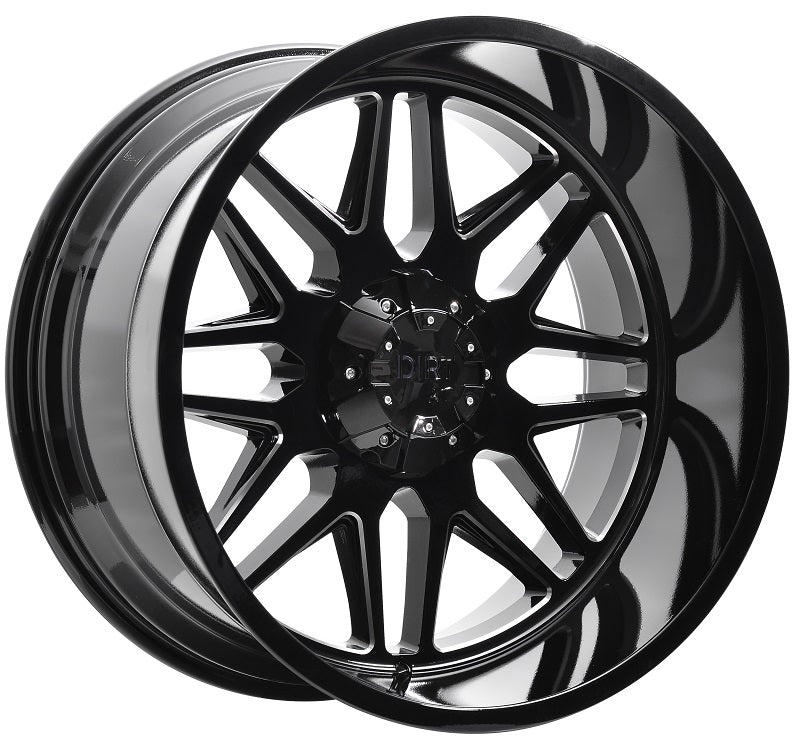 Dirt-AT D59 milled 20 inch Glossblack 10J ET-20 6x139.7