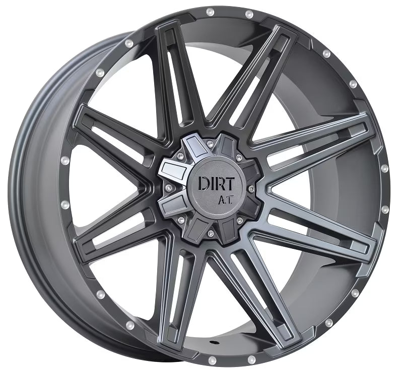 Dirt-AT D88 20 inch Satin Grey 6x114.3