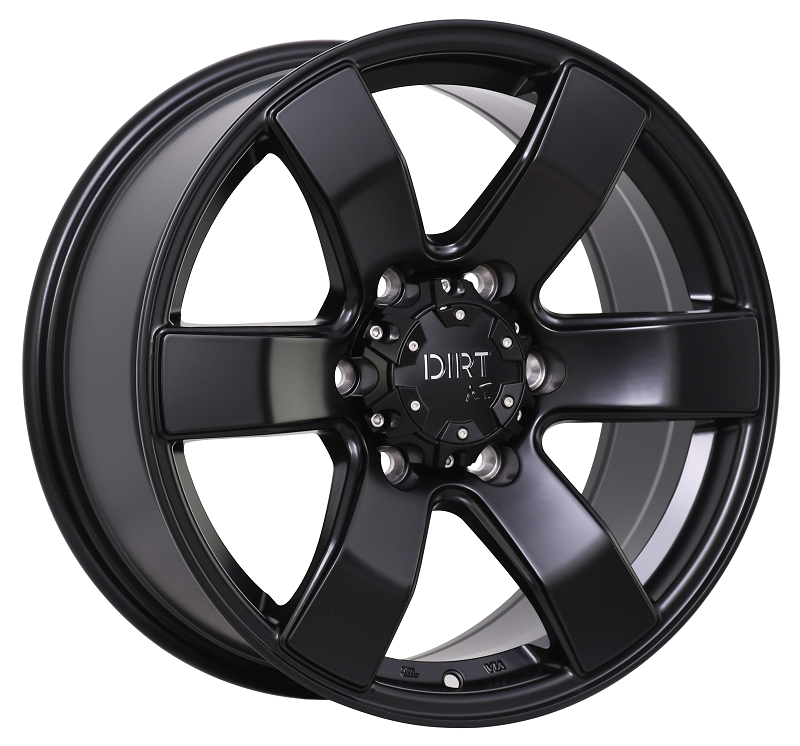 Dirt-AT D22 16 inch Flatblack 7.5J ET40 6x139.7