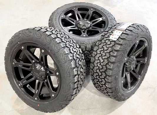 Dirt-AT D53A 20 inch Flatblack 9.5J ET20 6x120