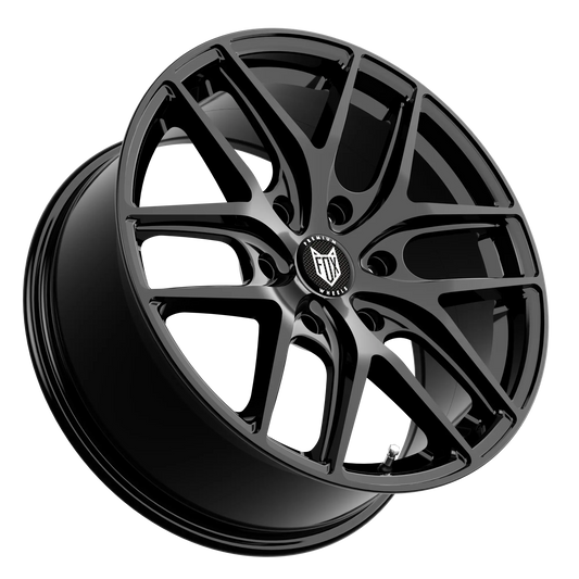 Fox WX3 18 inch Gloss Black 6x120 — wheel for Volkswagen T7 and Ford Transit (2024 - present) | Loodys