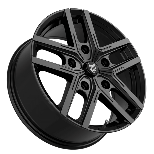 Fox WX5 16 inch Gloss Black 5x120 — wheel for bestelwagens en campers | Loodys