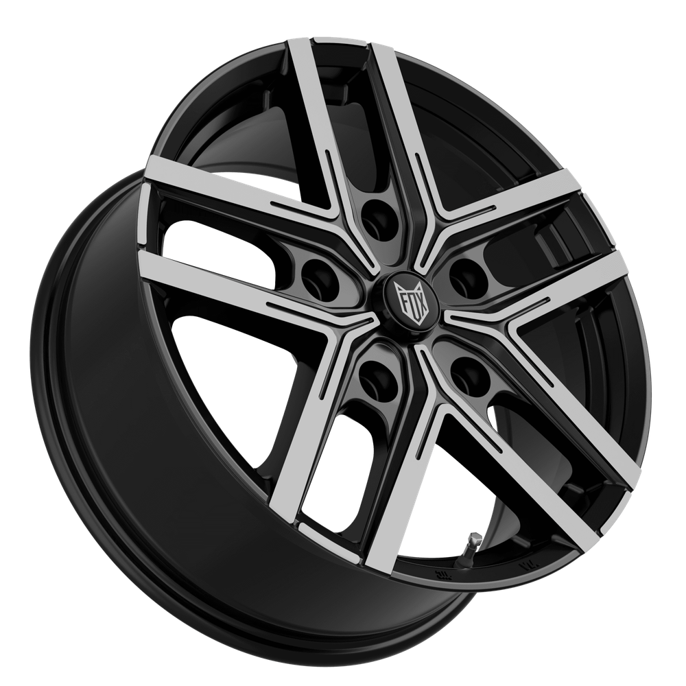 Fox WX5 16 inch Polish Black 5x160