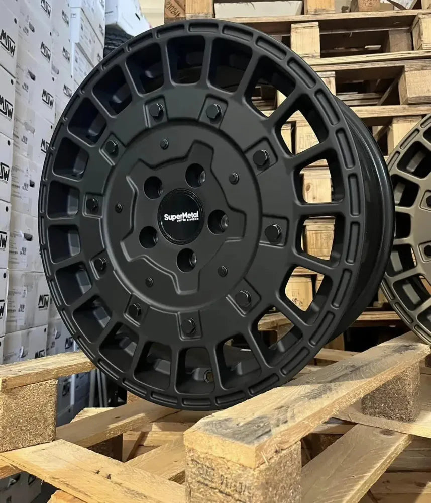 Supermetal Rig 18 inch Matt Black 5x160 — wheel for Transit Custom, MK5-MK9, Trend | Loodys