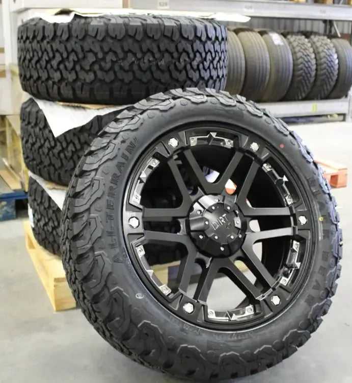 Dirt-AT D01 20 inch Flatblack 9J ET20 6x120
