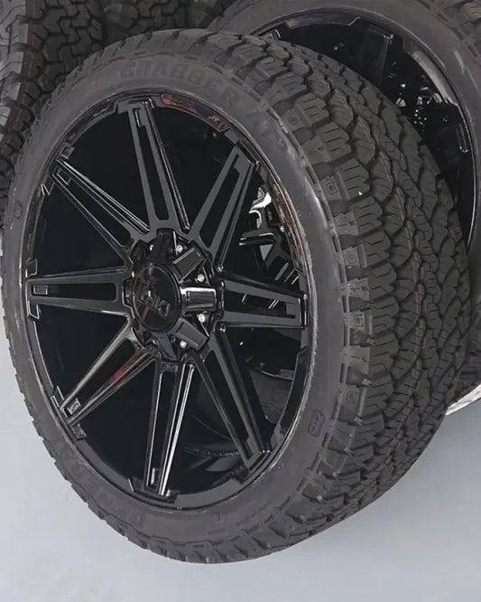 Dirt-AT D88 Wide 20 inch Gloss Black 6x135 — wheel for bestelwagens en campers | Loodys