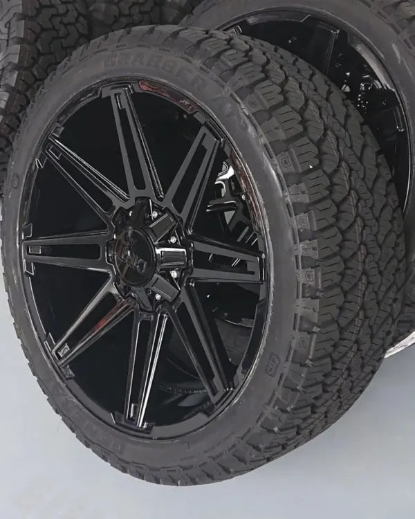 Dirt-AT D88 Wide 22 inch Gloss Black 6x139.7 — wheel for bestelwagens en campers | Loodys