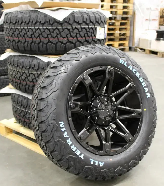 Dirt-AT D900 18 inch Gloss Black 5x127 — wheel for bestelwagens en campers | Loodys