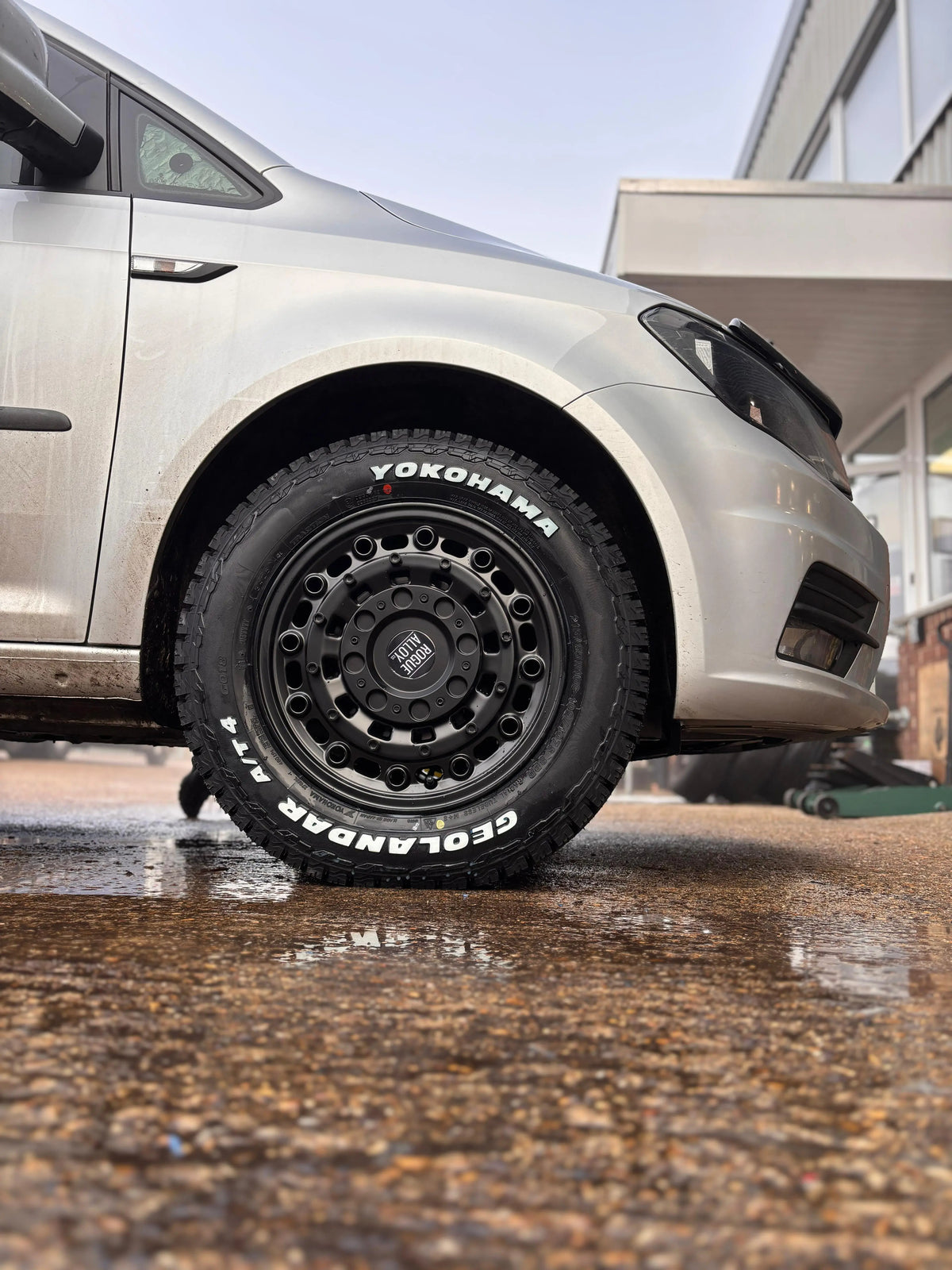 Complete Wheel Set — Rogue CC1 16 inch Satin Black 5x118 (Ducato / Boxer / Jumper)