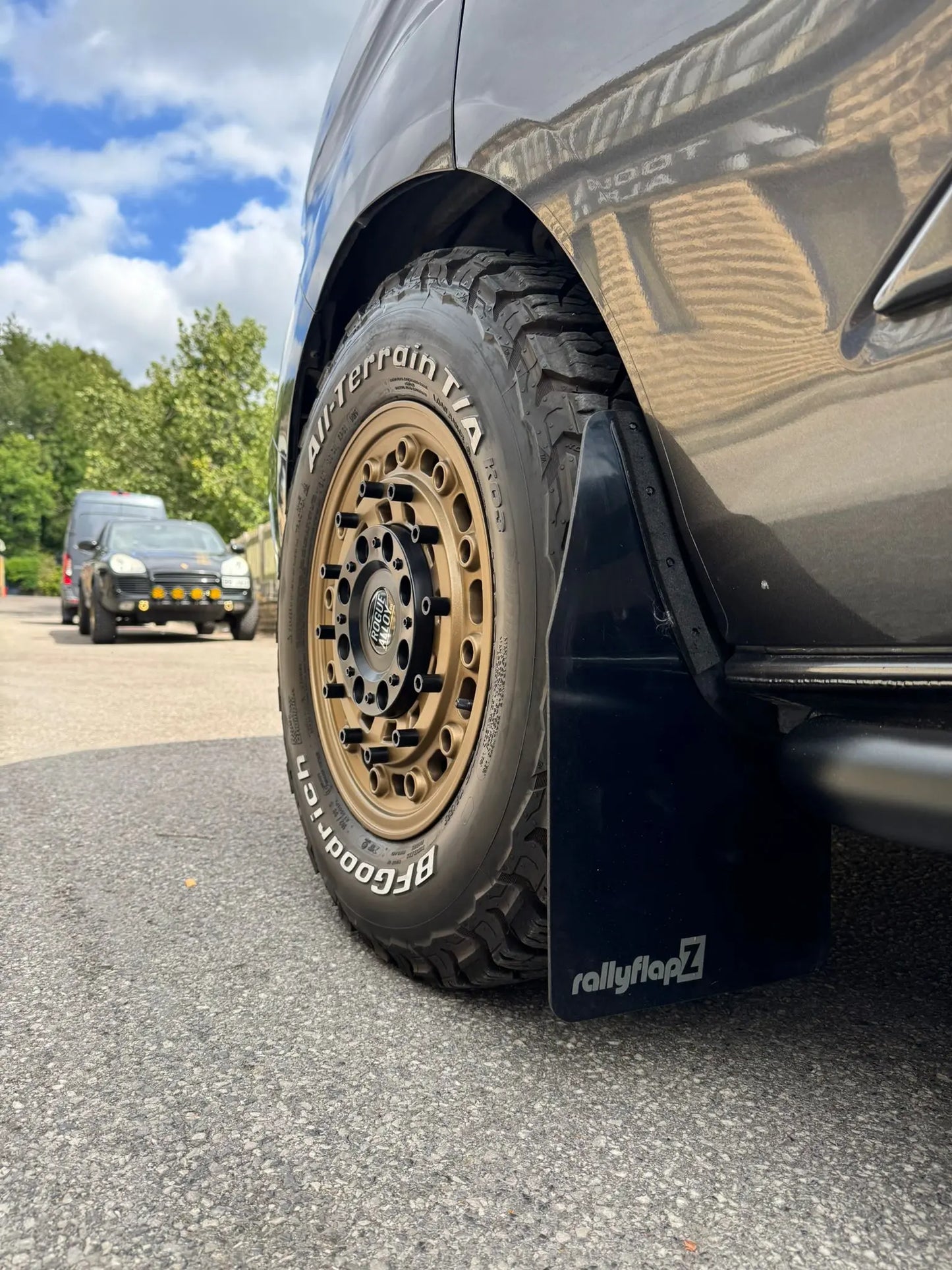 Complete Wheel Set — Rogue CC1 16 inch Satin Bronze 5x130 (Ducato Maxi / Boxer / Jumper Maxi)