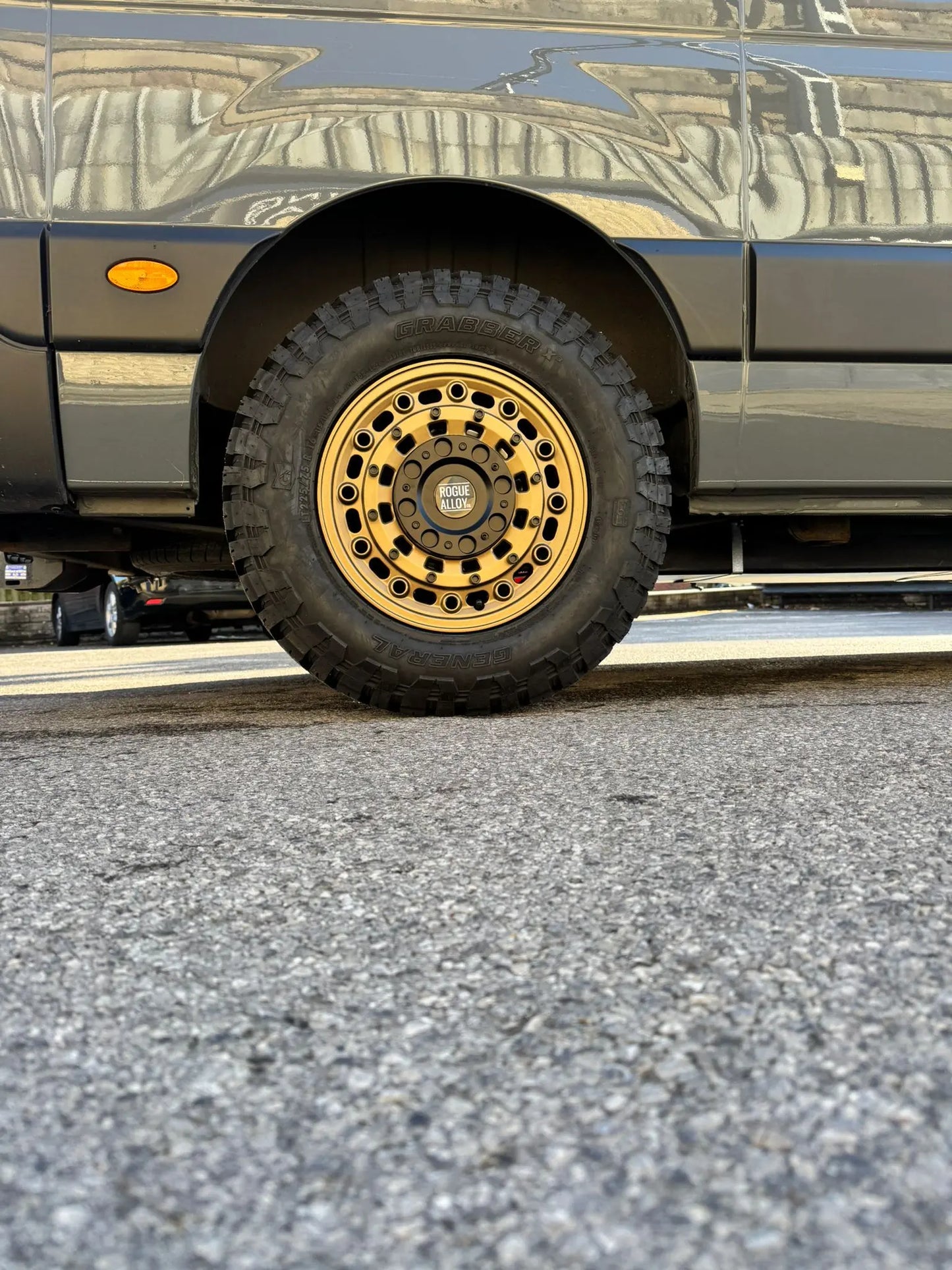 Complete Wheel Set — Rogue CC1 16 inch Satin Bronze 5x118 (Ducato / Boxer / Jumper)
