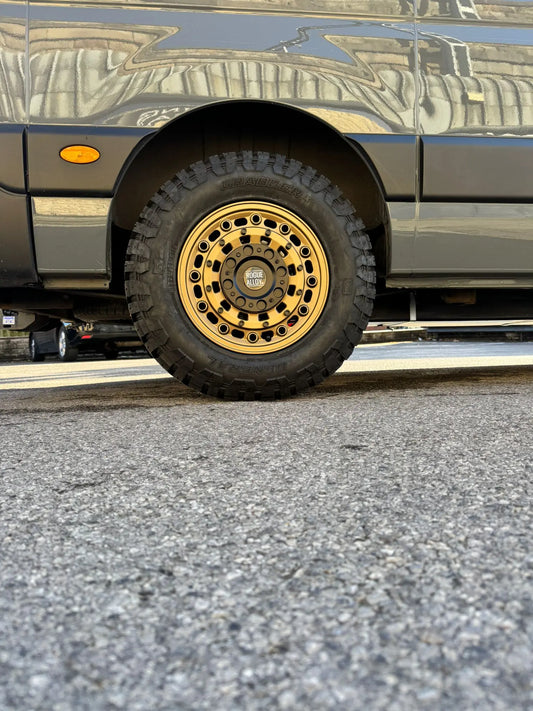 Complete Wheel Set — Rogue CC1 16 inch Satin Bronze 5x118 (Ducato / Boxer / Jumper)