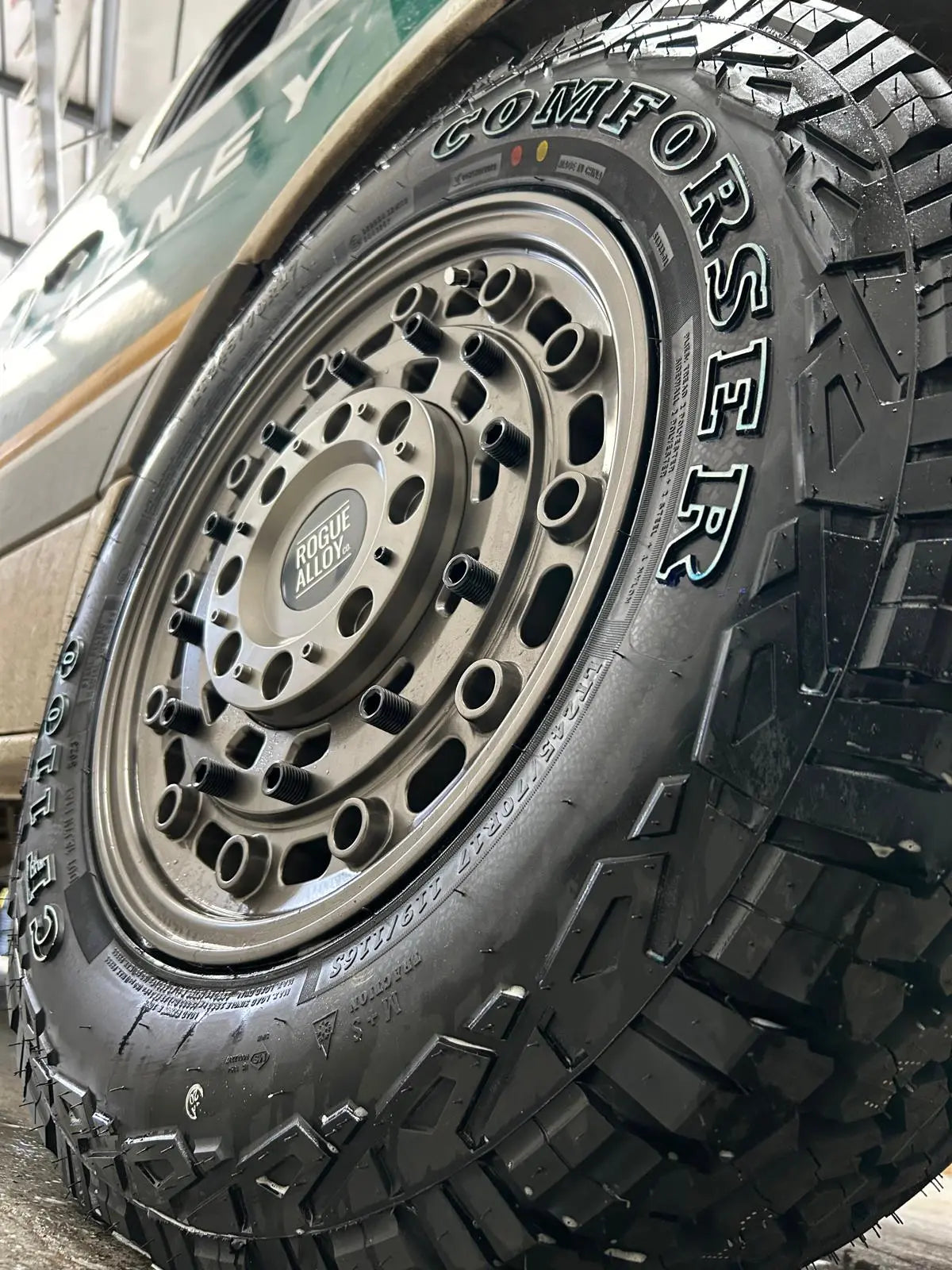 Rogue CC1 16 inch Satin Grey 5x118
