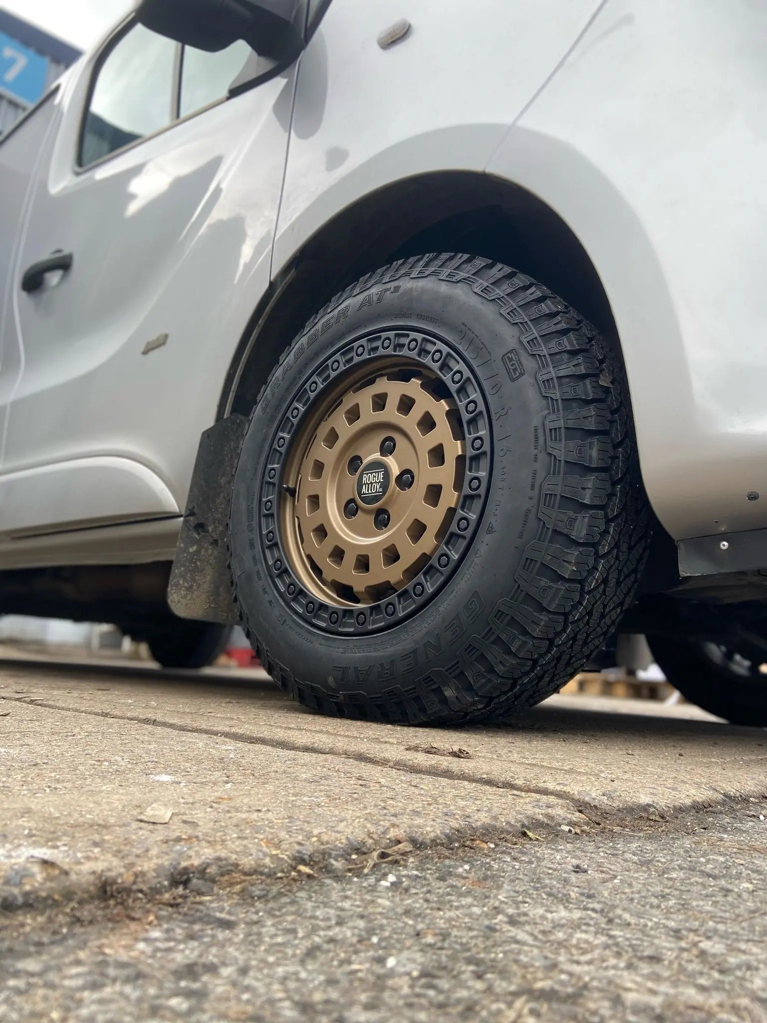 Complete Wheel Set — Rogue CC3 16 inch Satin Bronze 5x118 (Ducato / Boxer / Jumper)
