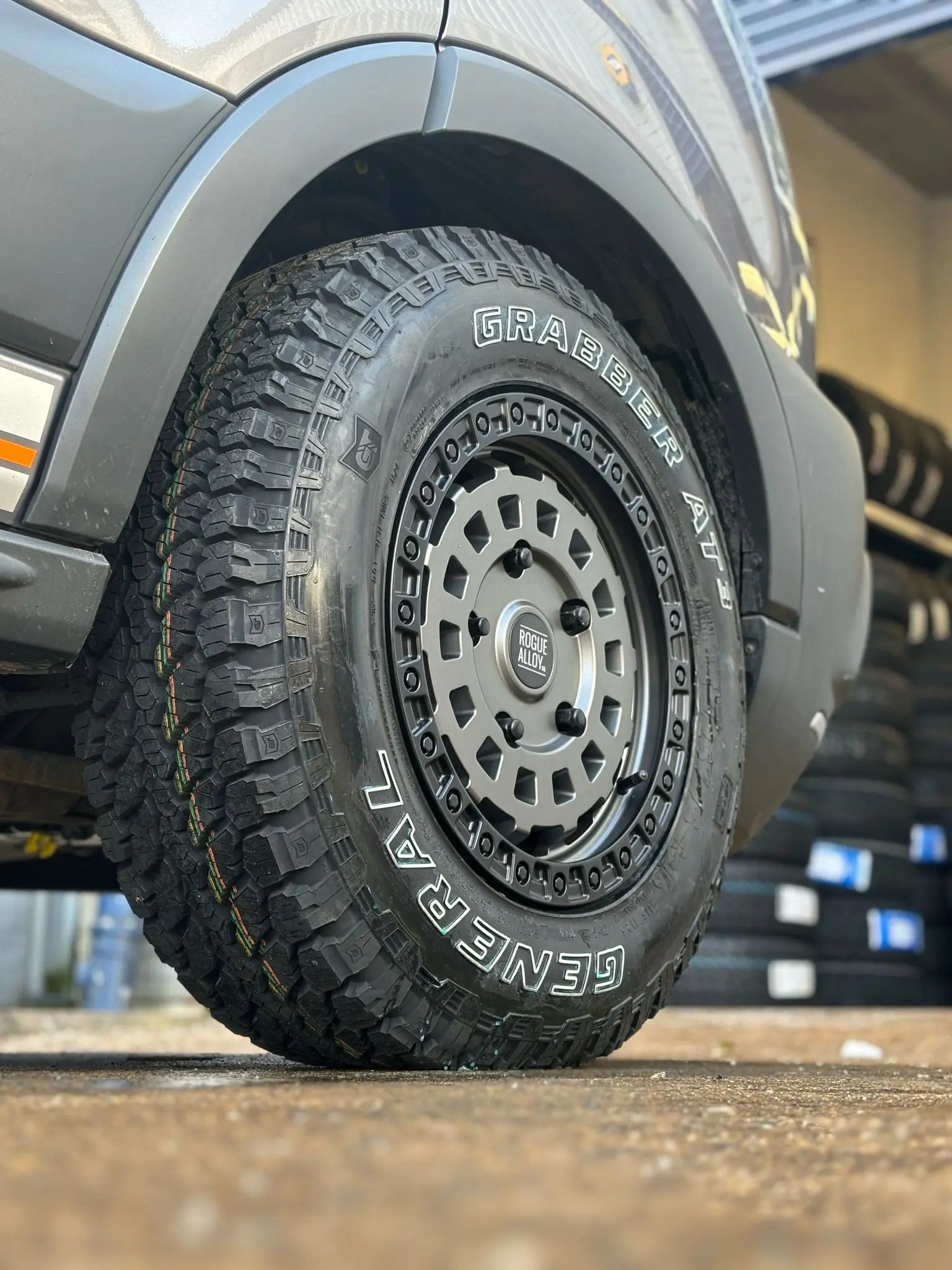 Complete Wheel Set — Rogue CC3 16 inch Satin Grey 5x118 (Ducato / Boxer / Jumper)