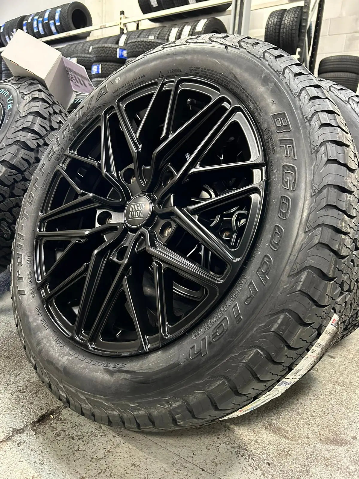 Rogue FH1 18 inch Satin Black 5x160