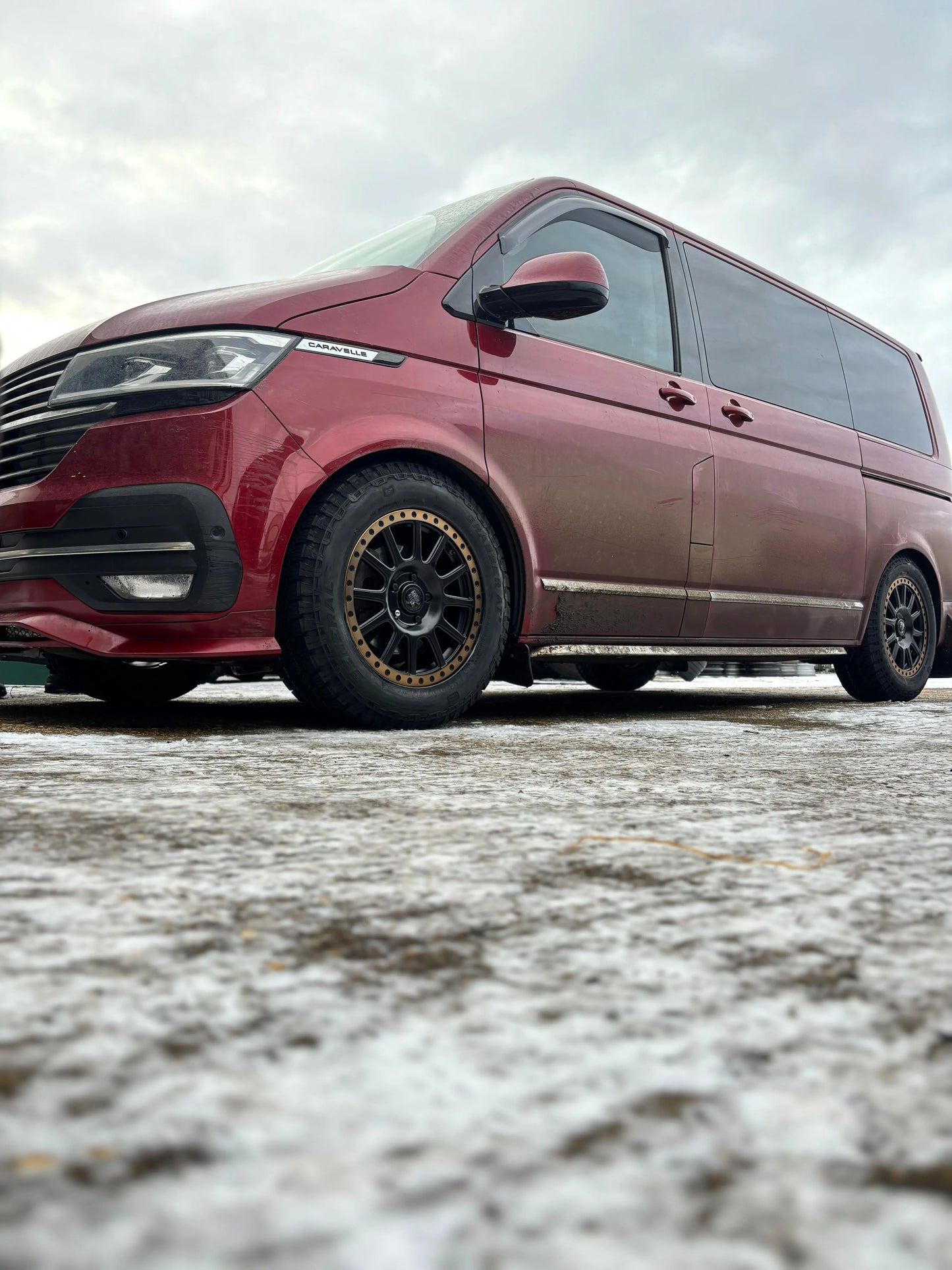 Rogue George 16 inch Satin Black Bronze Lip 5x130