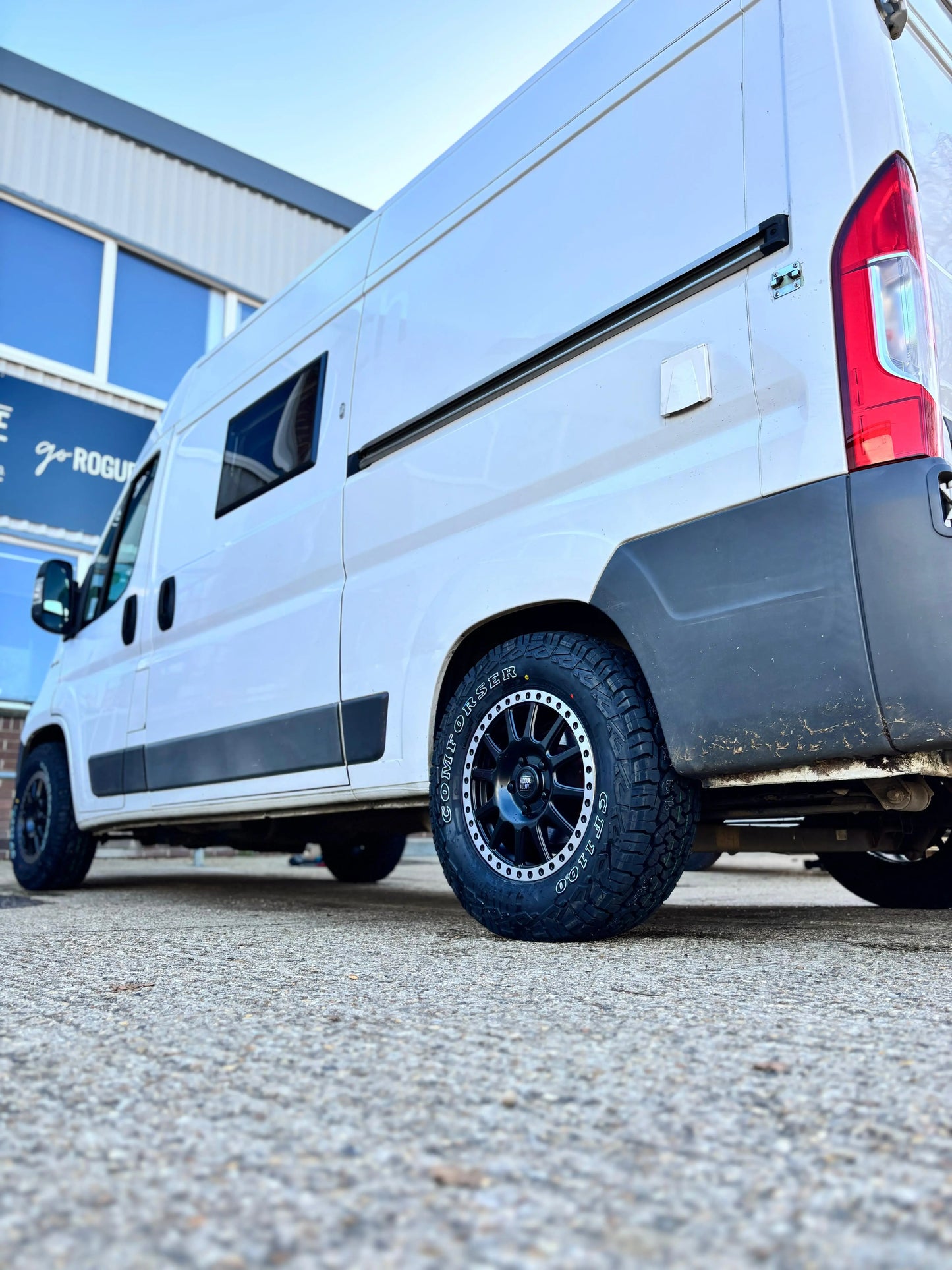 Rogue George 16 inch Satin Black 5x130