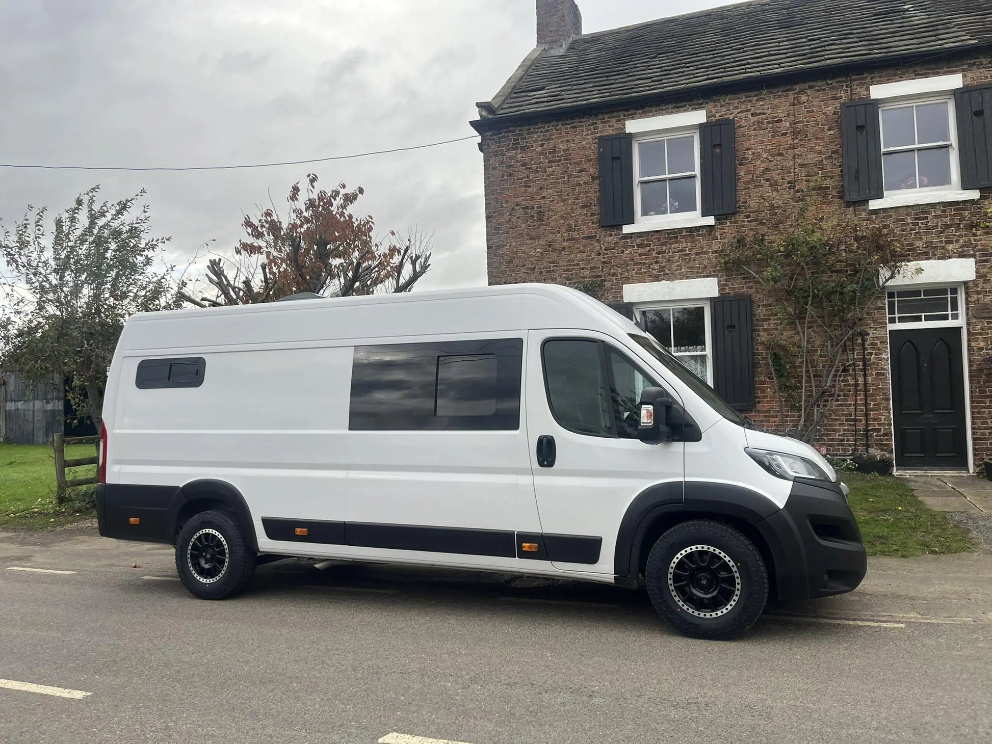 Rogue George 16 inch Satin Black 5x118 — wheel for Ducato, Boxer, Jumper, Movano, Iveco Daily (2006 - present) | Loodys