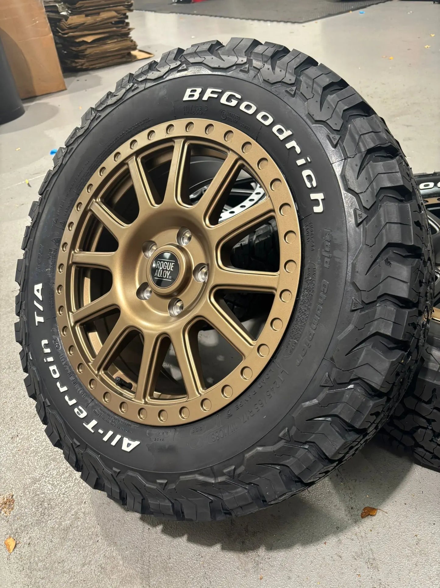 Rogue George 16 inch Satin Bronze 5x130