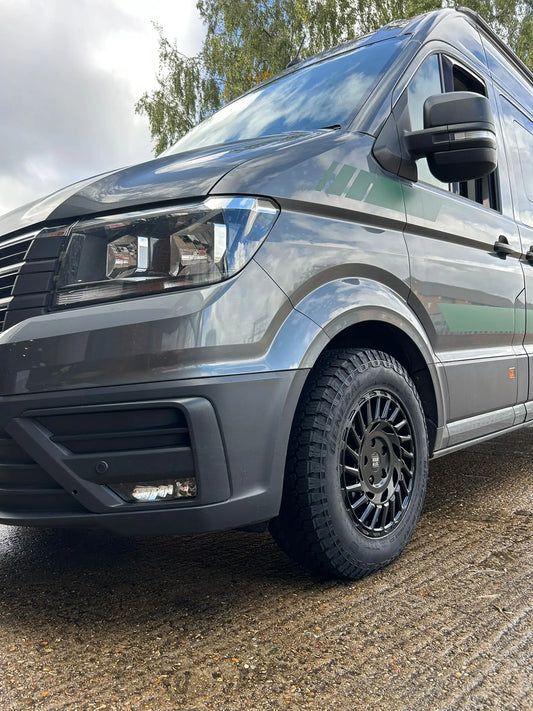 Rogue LC1 16 inch Satin Black 5x118 — wheel for Ducato, Boxer, Jumper, Movano, Iveco Daily (2006 - present) | Loodys