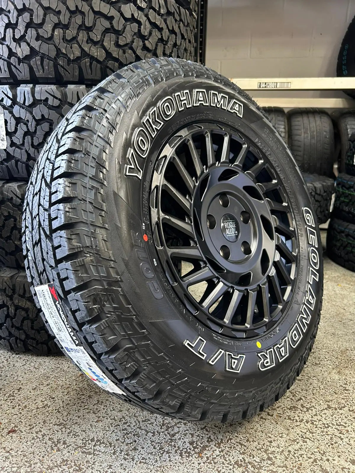 Rogue LC1 16 inch Satin Black 5x118