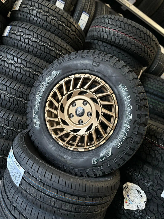 Rogue LC1 16 inch Satin Bronze 5x130 — wheel for Ducato, Boxer, Jumper, Movano Maxi 5x130, Renault Master, Opel Movano | Loodys