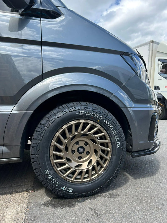 Rogue LC1 17 inch Satin Bronze 5x120 — wheel for Volkswagen T5, T6, T7, Crafter II (2017 - present) and MAN TGE | Loodys