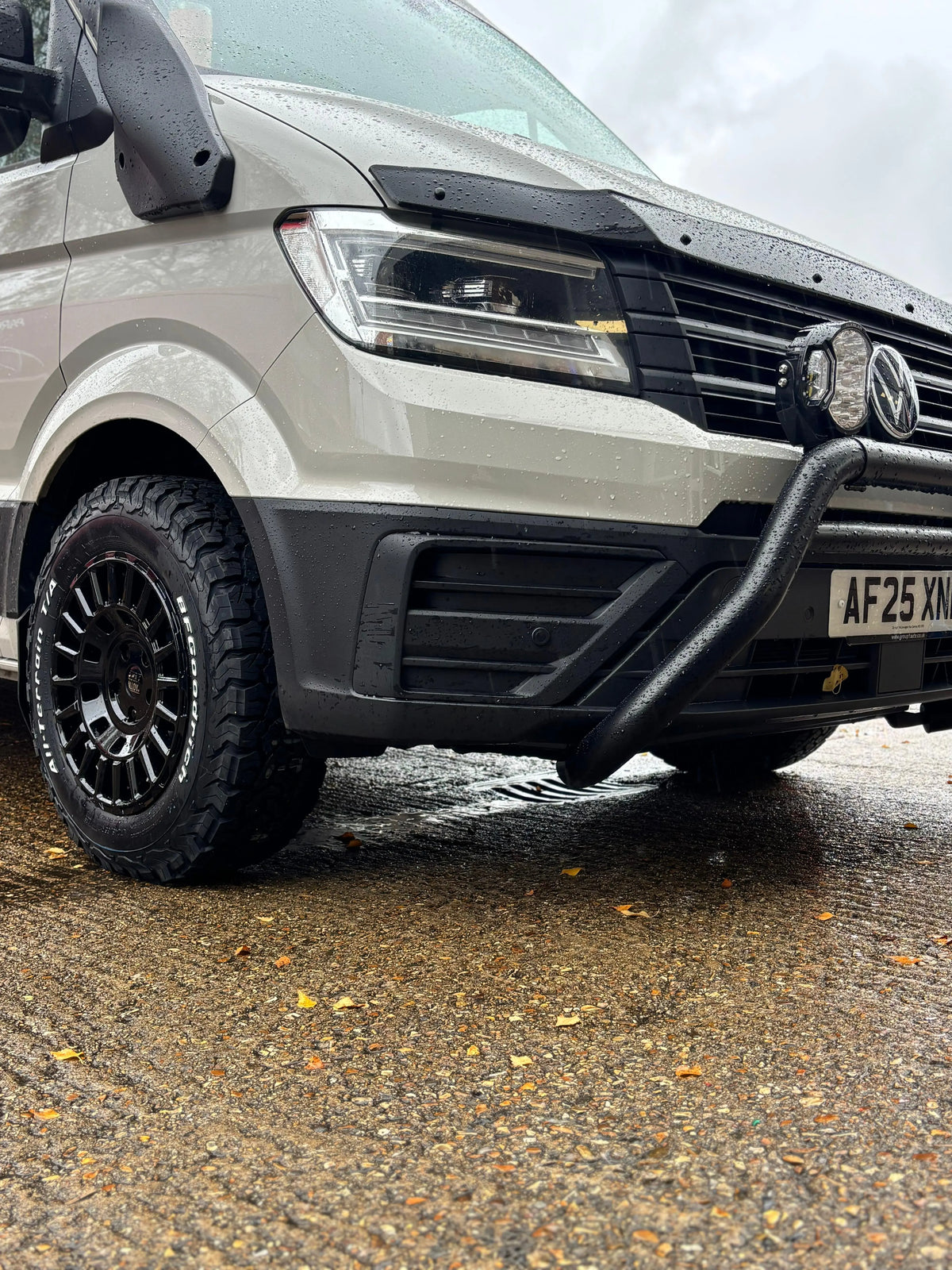 Complete Wheel Set — Rogue LCX 17 inch Gloss Black 5x120 (Crafter II / MAN TGE)