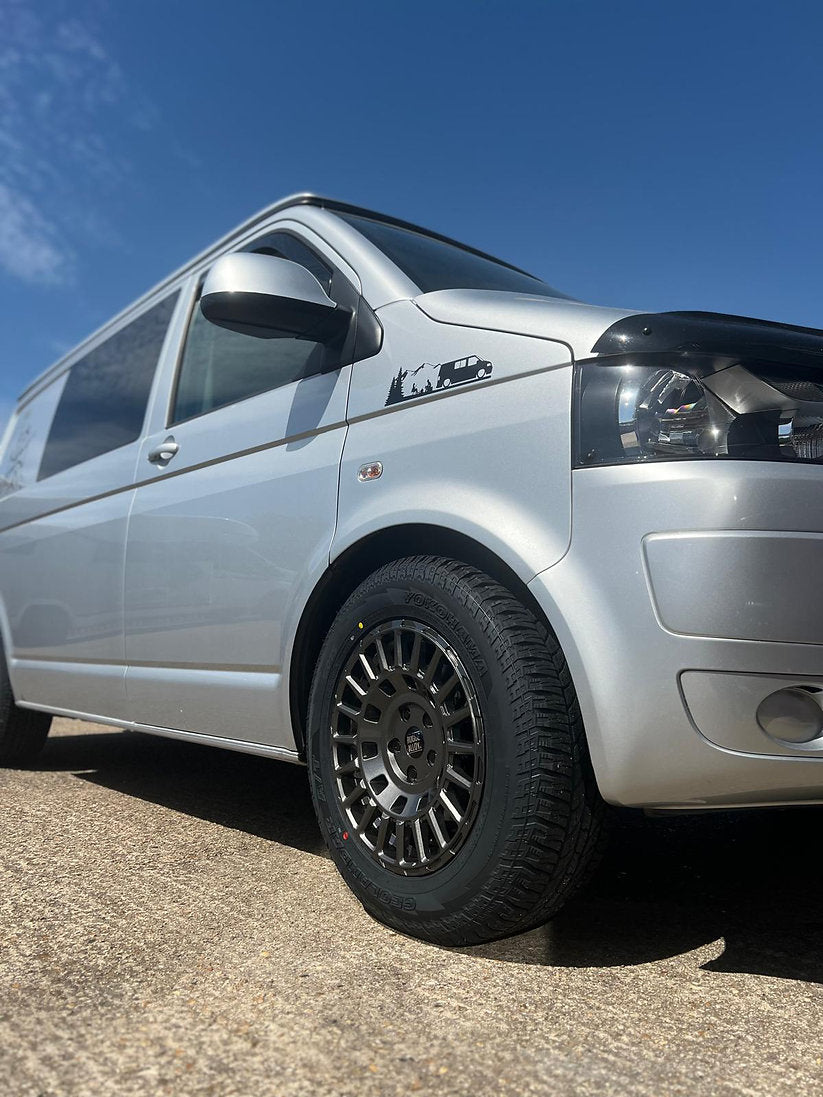 Rogue LCX 17 inch Gloss Gunmetal 5x120