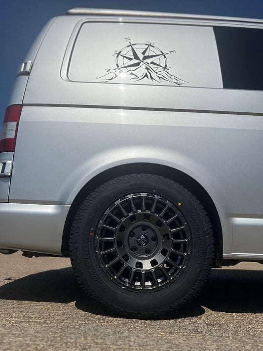 Rogue LCX 17 inch Glanzend Gunmetal 5x120