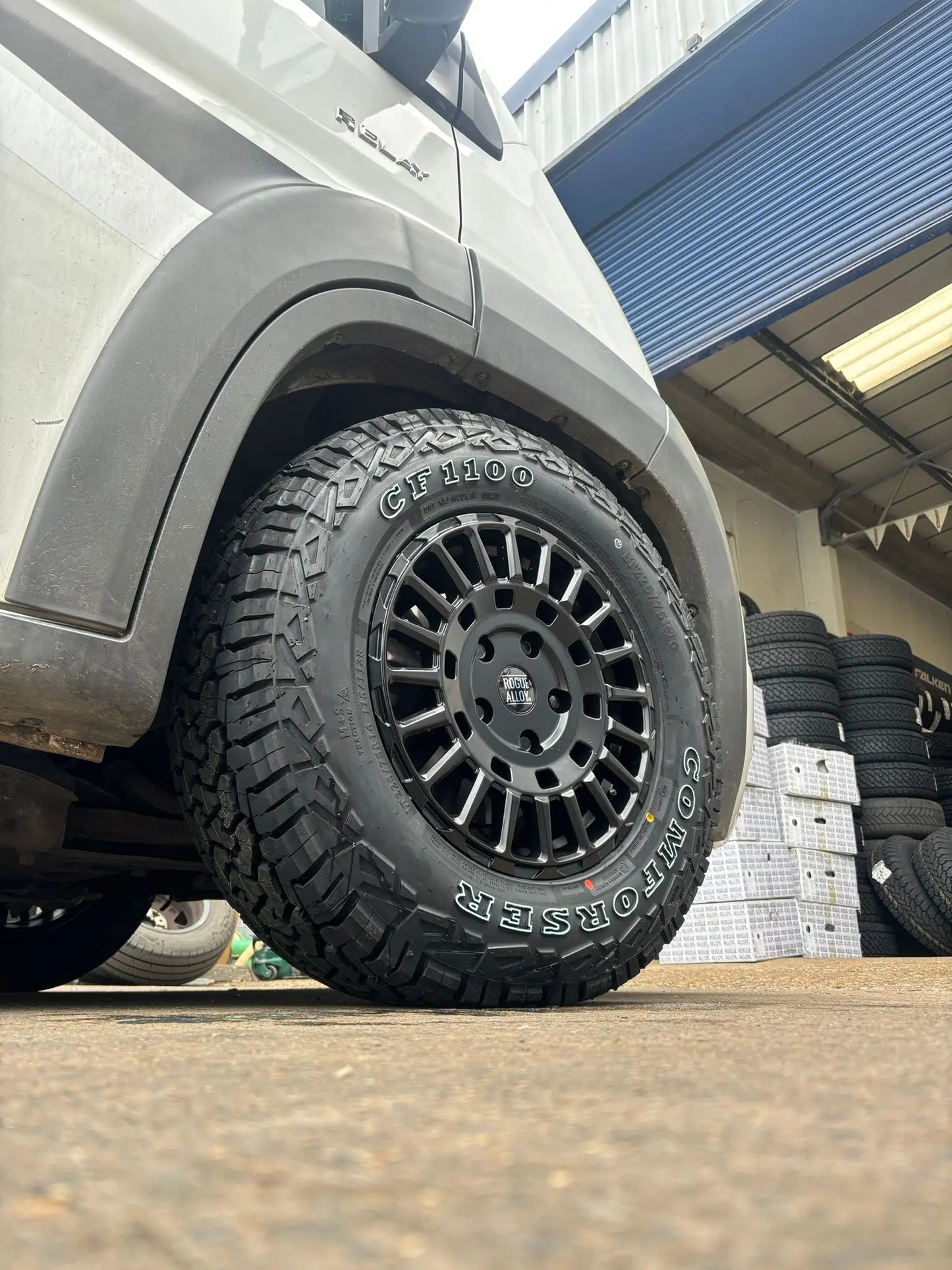 Rogue LCX 16 inch Satin Black 5x118